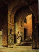 Arab or Arabic people and life. Orientalism oil paintings 173